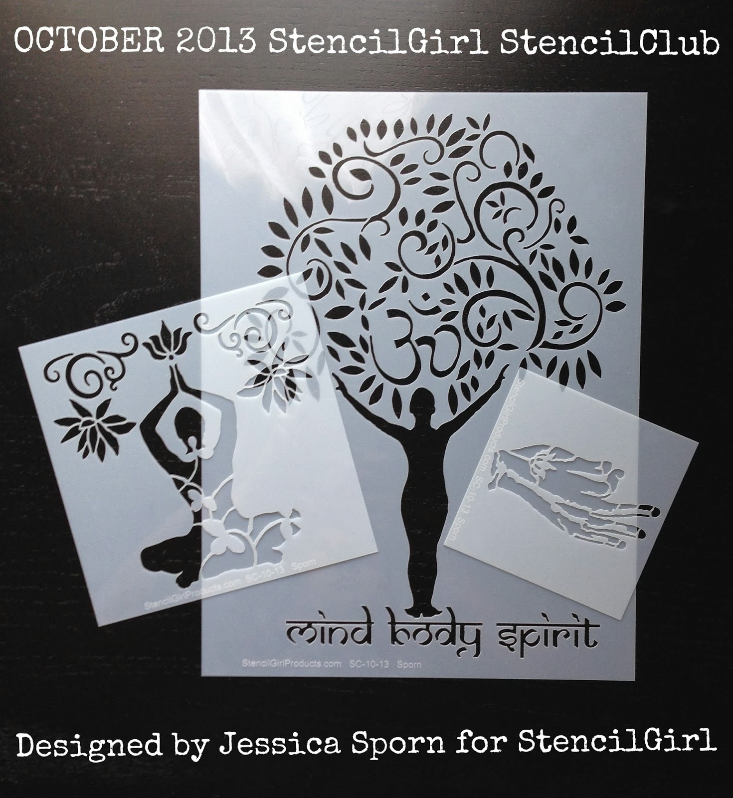 StencilGirl Talk October 2013 StencilGirl Release