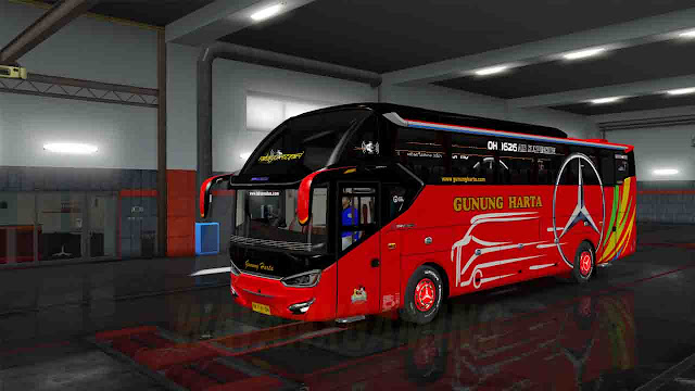 Mod Bus Laksana SR2 XHD PRIME Untuk ETS2