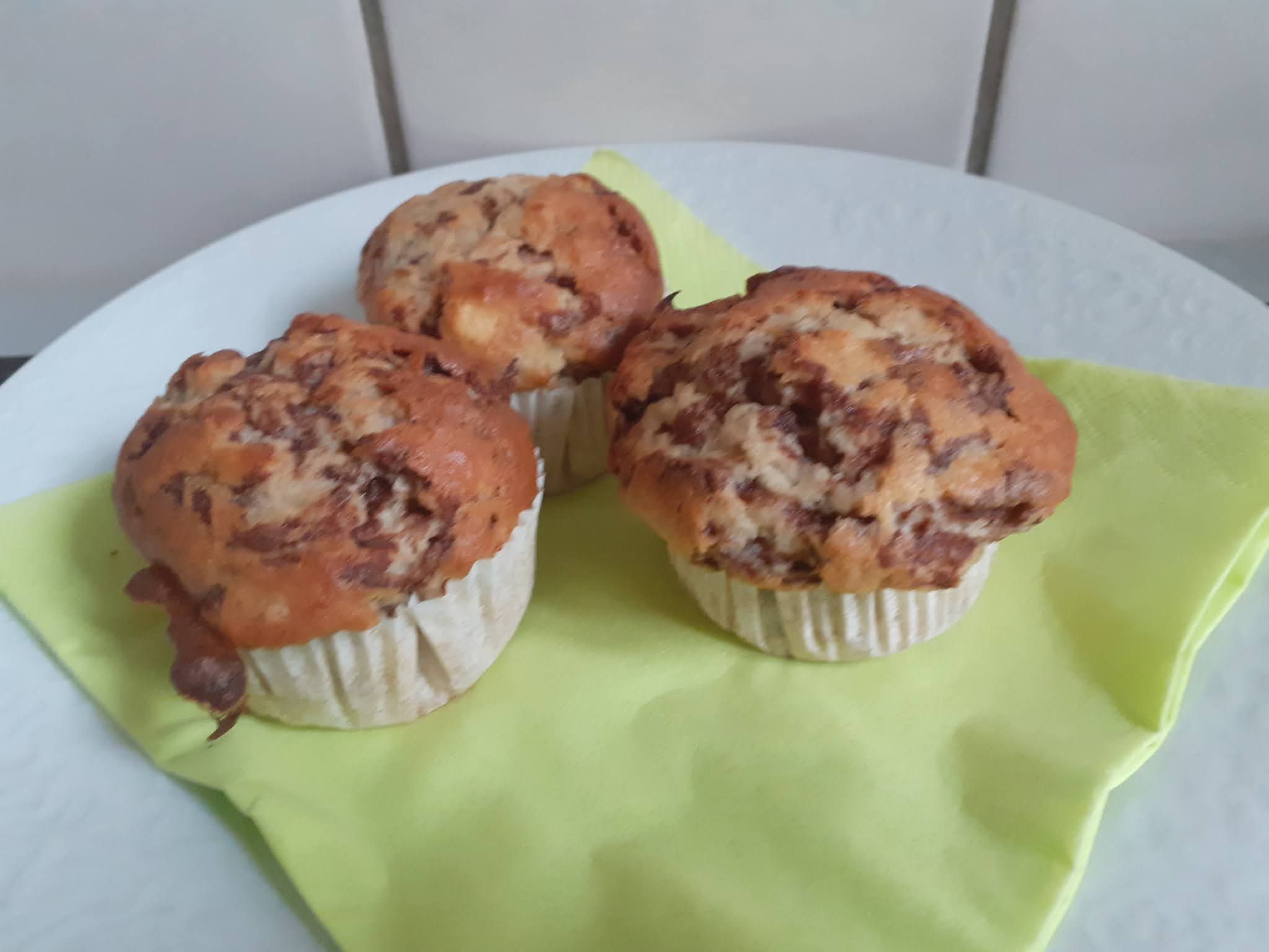 Schoko-Bananen-Muffins