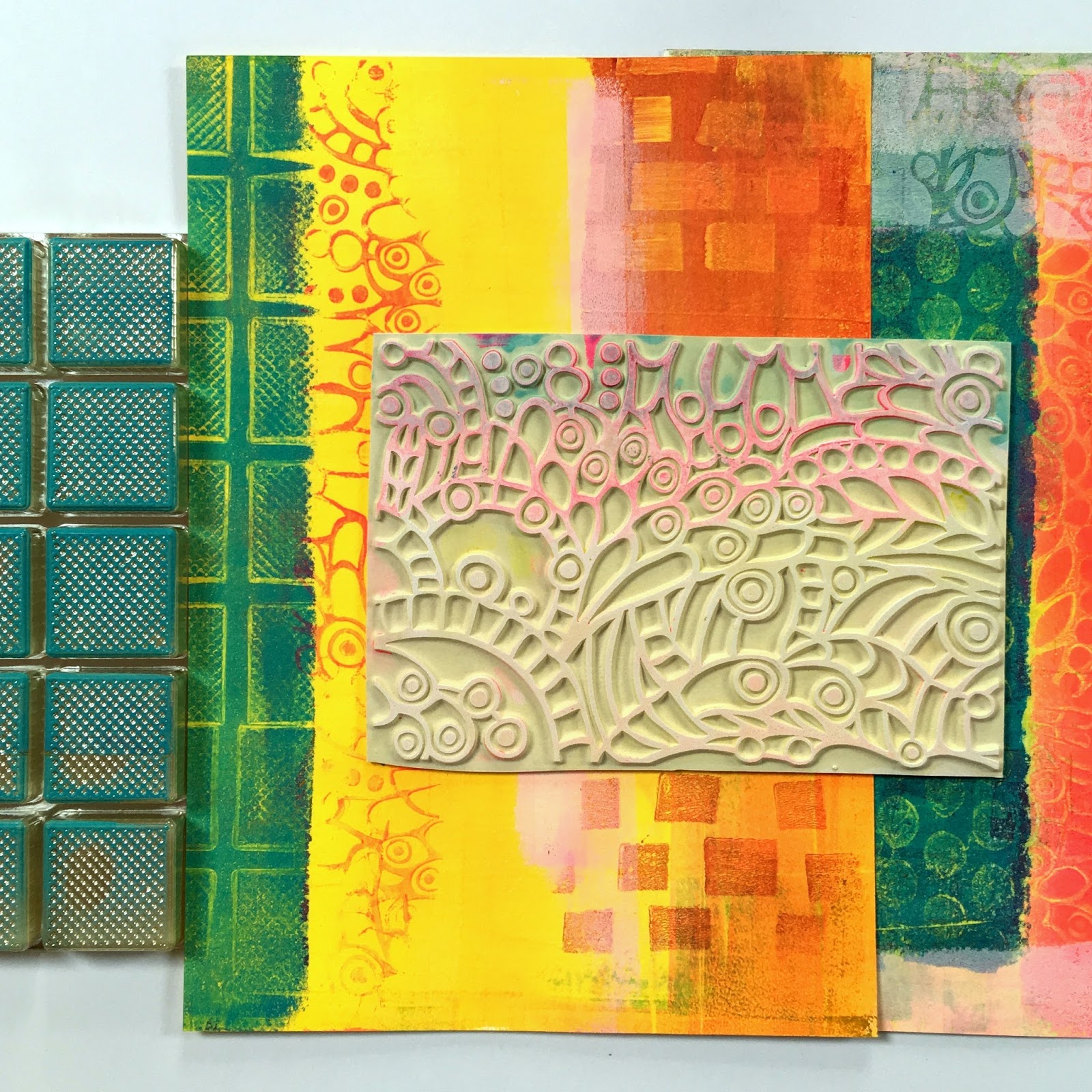 Printing with Gelli Arts® Beautiful Image Transfers on Gelli® Printed