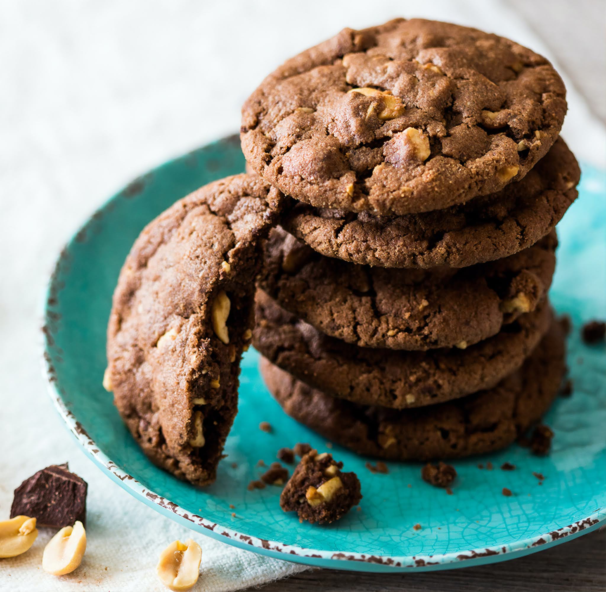 Chocolate Nut Cookies