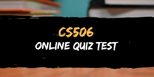 cs506 online quiz test
