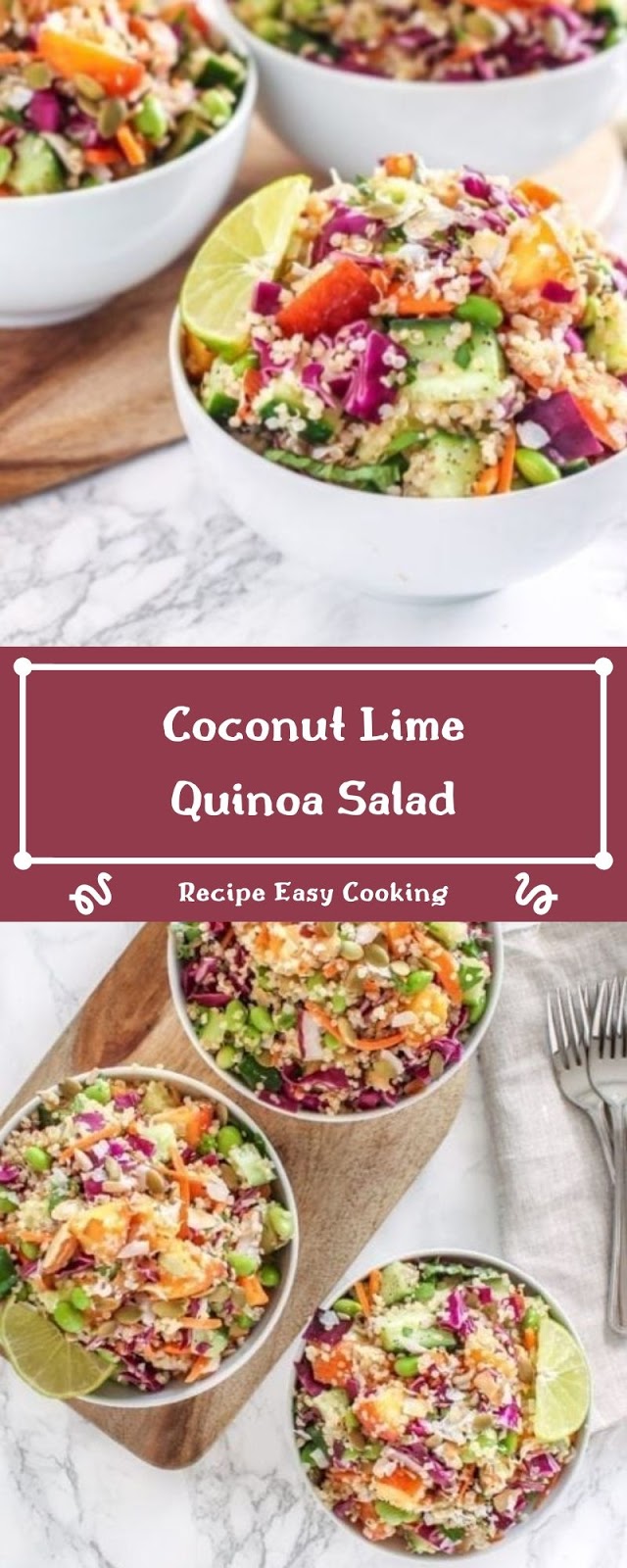 Coconut Lime Quinoa Salad