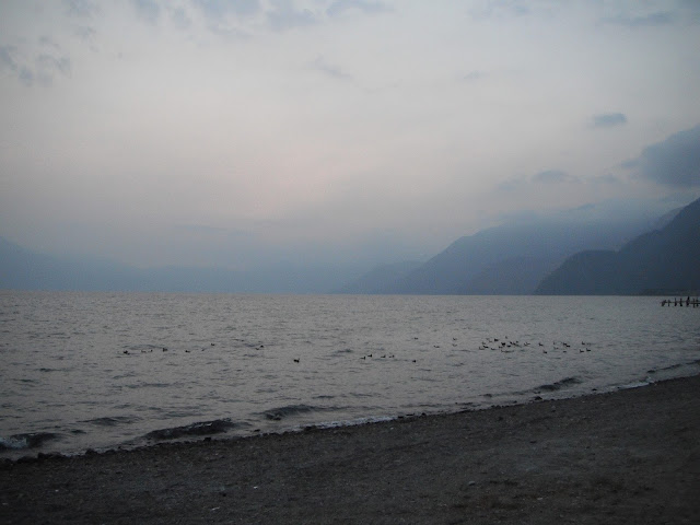 Lake Atitlan Guatemala dusk Lake Atitlan Guatemala dusk