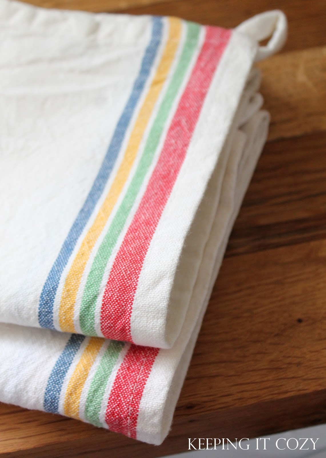 Keeping It Cozy: My Favorite Dish Towels