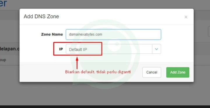 Manage DNS domain Exabytes .com ke Blogspot