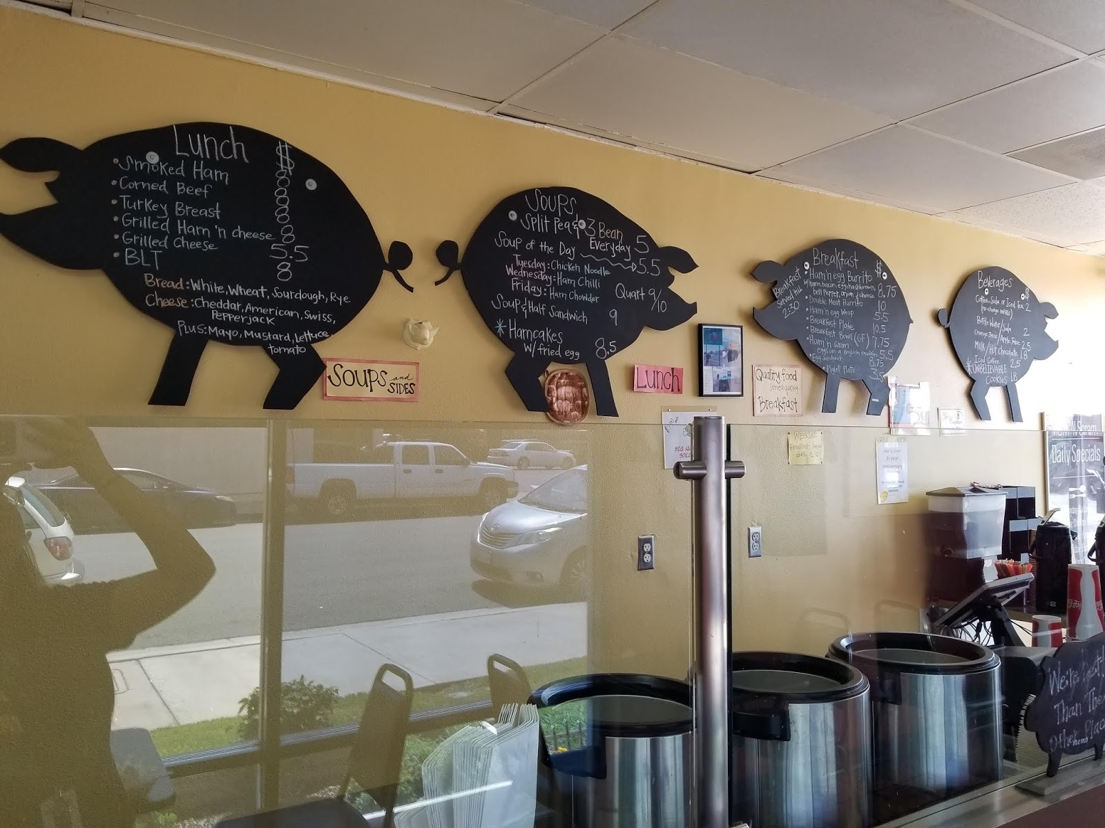 Only Quality Smoked Ham Here! Ham `n Scram Westminster