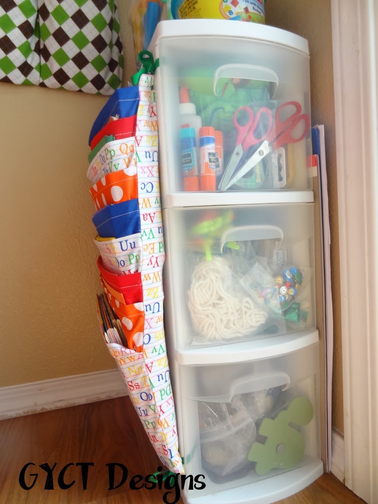 DIY Construction Paper Holder Sew Simple Home
