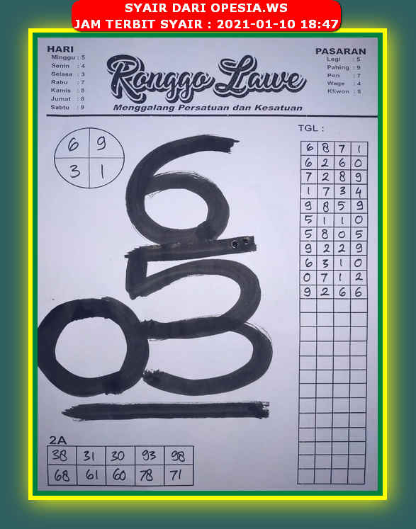 1 New Message Kode Syair Hongkong 10 Januari 2021 Forum Syair Togel Hongkong Singapura Sydney 1 New Message Kode Syair Hongkong 10 Januari 2021 Forum Syair Togel Hongkong Singapura Sydney