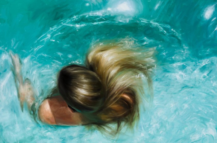 В воде и под водой. Reisha Perlmutter