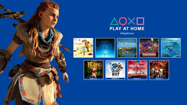 Llegan a Play At Home de Playstation 10 juegos gratis: Horizon Zero Dawn, Subnautica, Astro Bot y más
