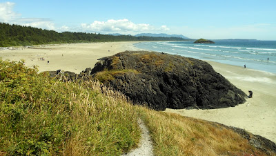 Climb the rock for a better view of Incinerator Beach