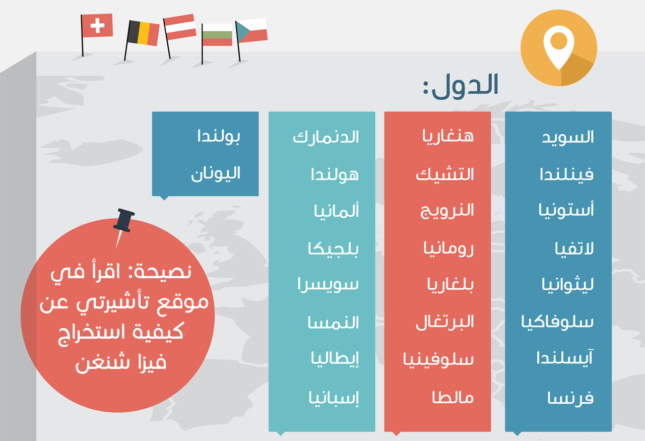 تأشيرة دخول فيزا شنغن (Schengen)