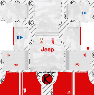 Juventus 2019/2020 Away Kit - Dream League Soccer Kits