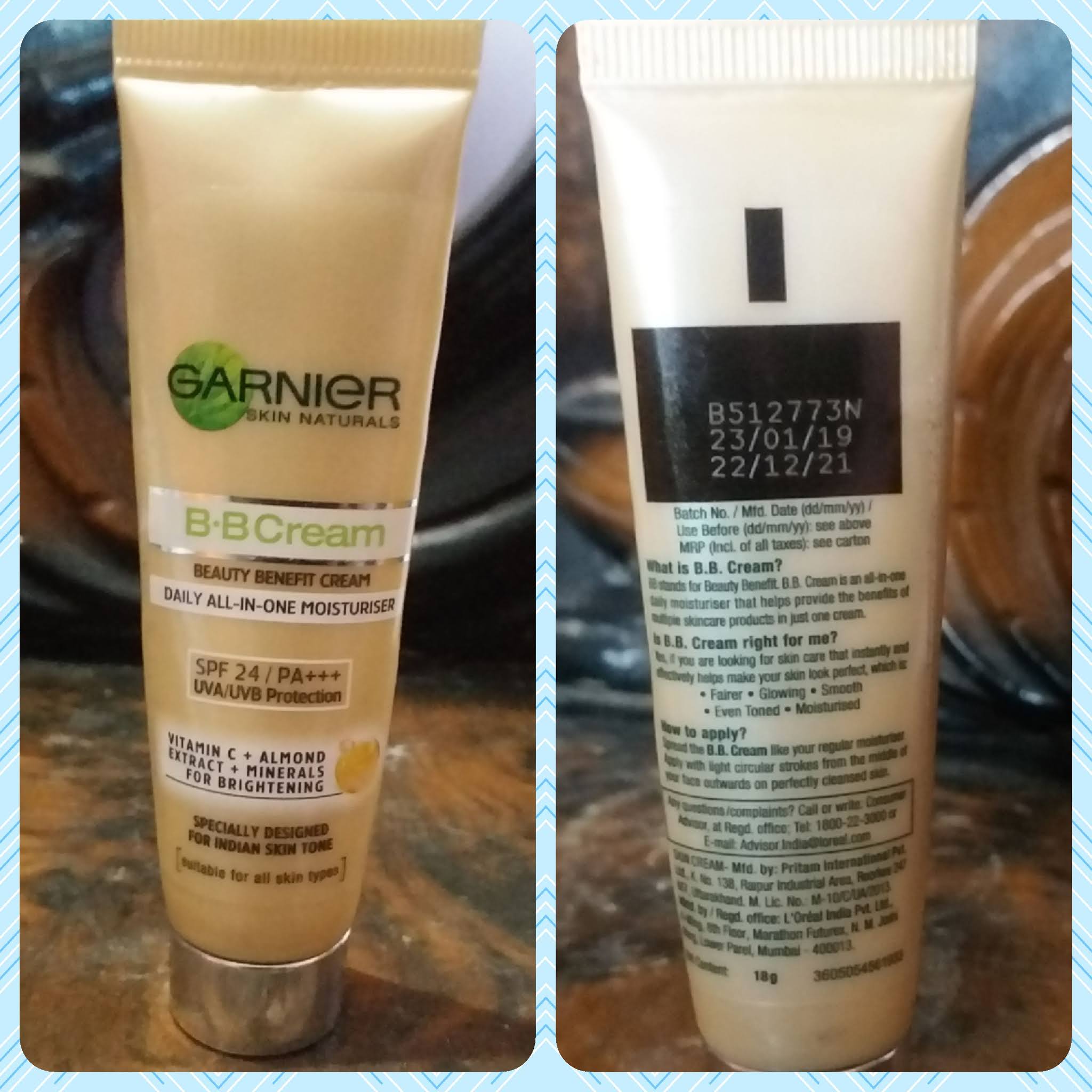 Garnier BB Cream Review RJ PRO REVIEWS