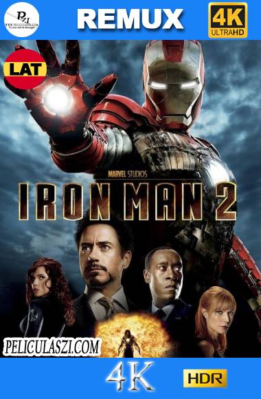 Iron Man 2 (2010)  Ultra HD REMUX 4K HDR Dual-Latino VIP