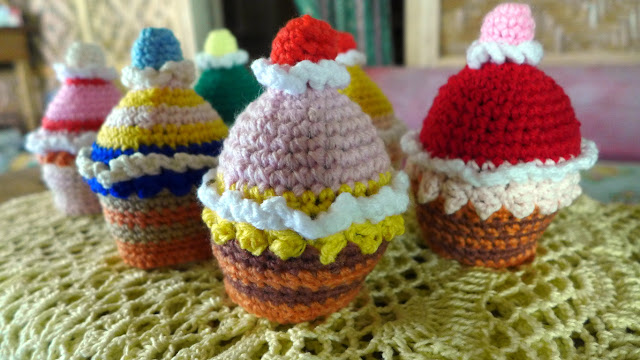 Free pattern crochet food and deserts