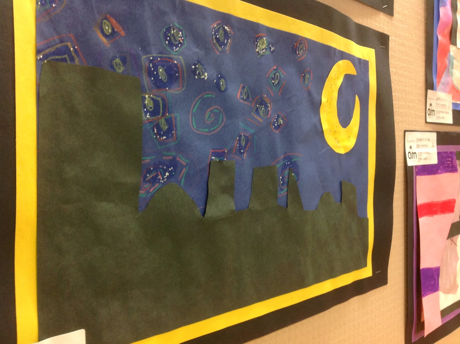 The Artsy Fartsy Art Room: Kindergarten and Starry Night