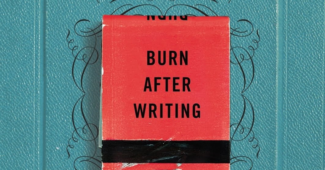 Burn After Writing livre best seller actuel