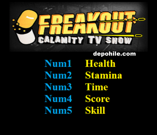 Freakout Calamity TV Show (PC) Sınırsız Can,Süre +5 Trainer Hile