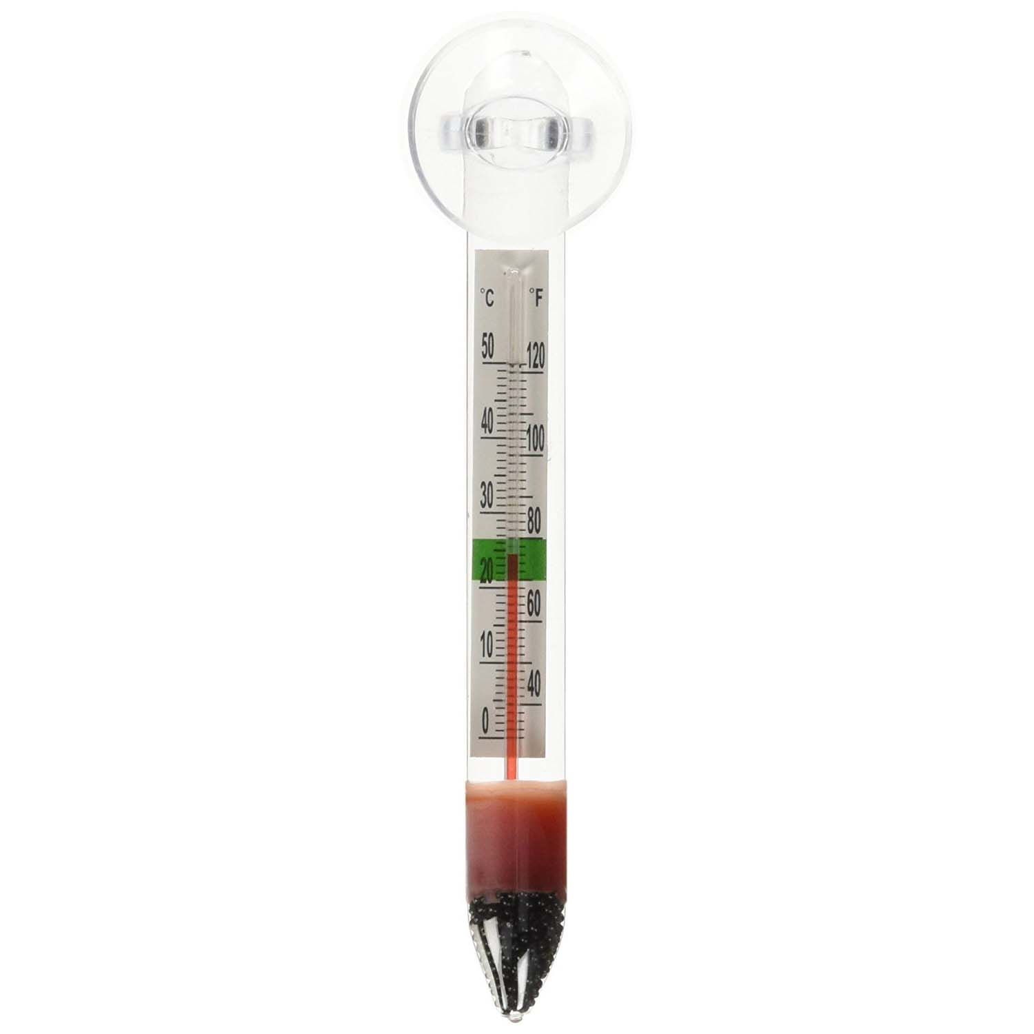 Marina Floating Thermometer with Suction Cup Aquarium Starter Kits