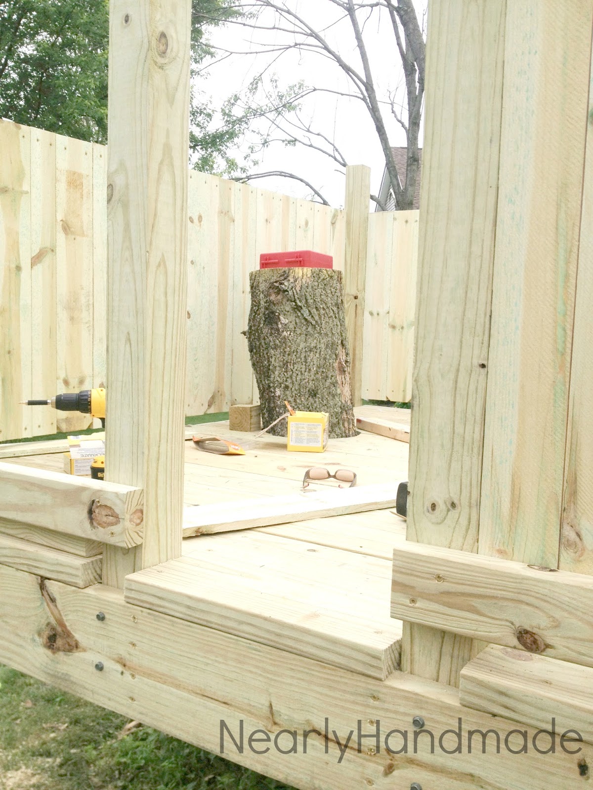 Nearly Handmade Swing Set Lumber List