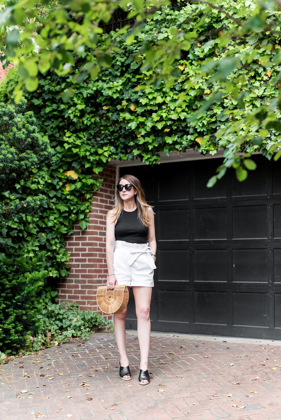 TIE-WAISTED SHORTS AND A CROP TOP YOU CAN PULL OFF - Laura Lehman Wears