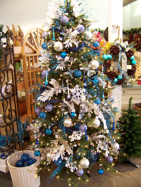 pictures decorated Christmas trees