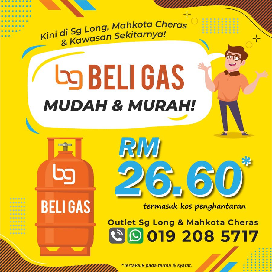 Harga Gas Memasak 2019 / Beli Gas Memasak Shah Alam Home Delivery