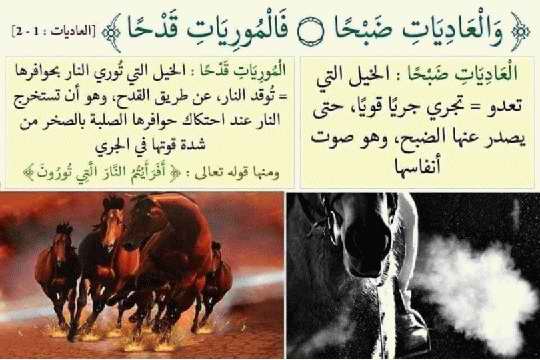 صور لفهم بعض آيات القرآن الكريم