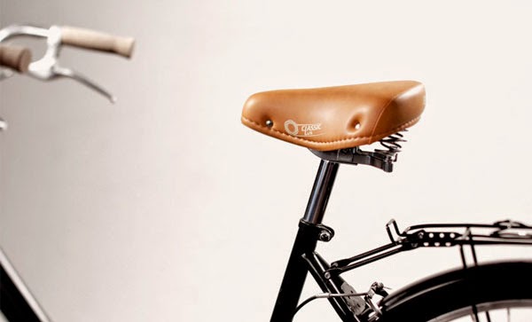 Sillín Classic Lux estilo vintage para bicicletas clásicas
