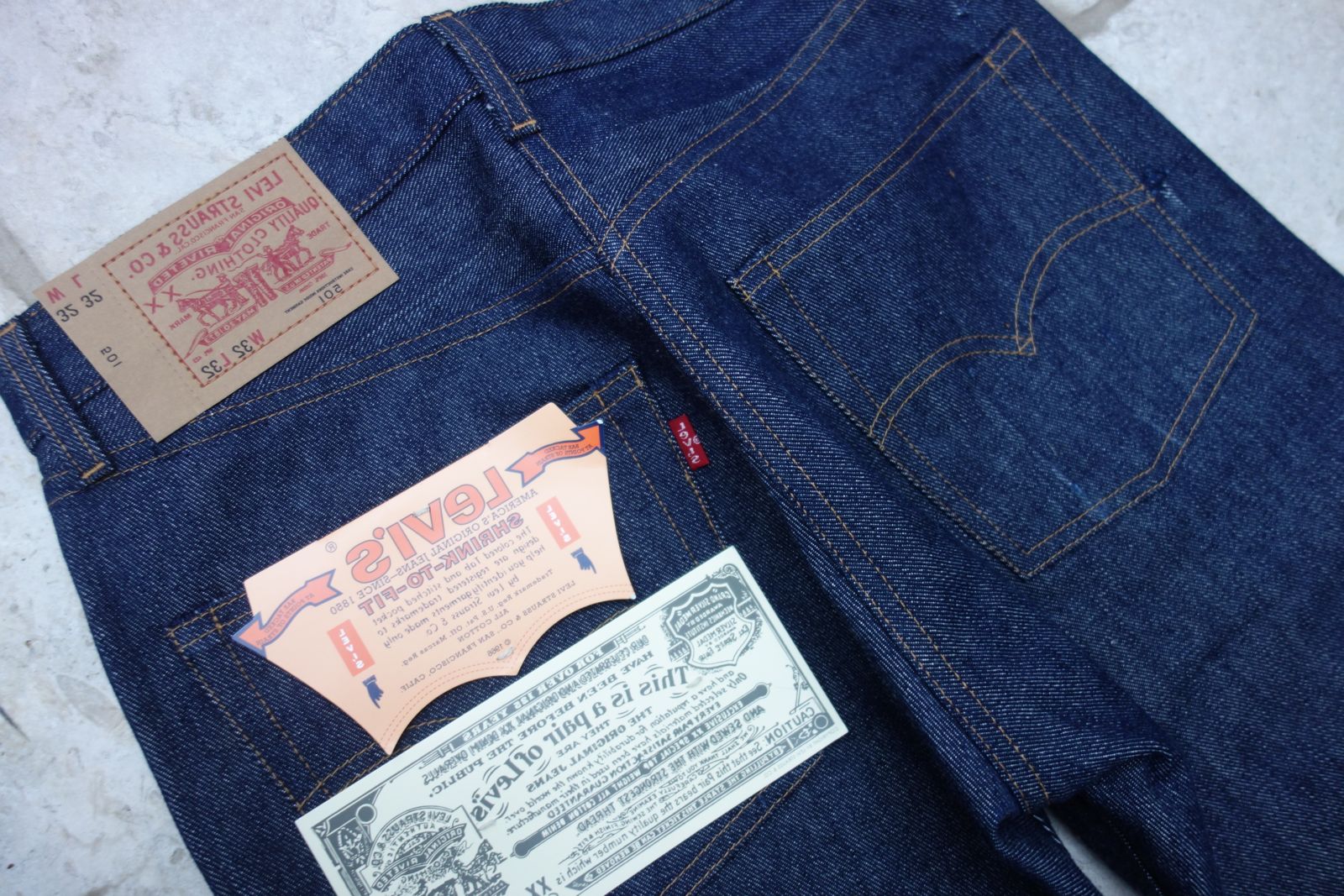 Levi's Vintage Clothing 1976 501 Mirror Jean