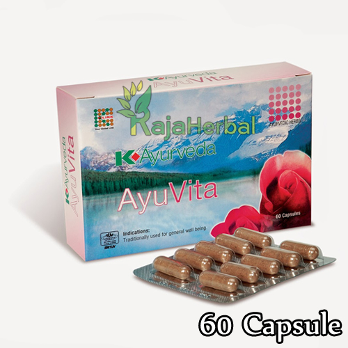 KAyurveda AyuVita (60 Capsule) Raja Herbal Wilayah A