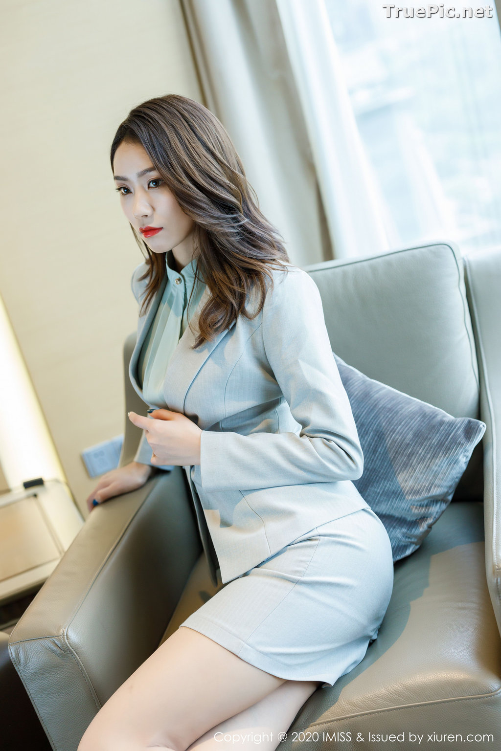 Image IMISS Vol.466 - Chinese Model - Fang Zi Xuan (方子萱) - Sexy Office Girl - TruePic.net - Picture-15