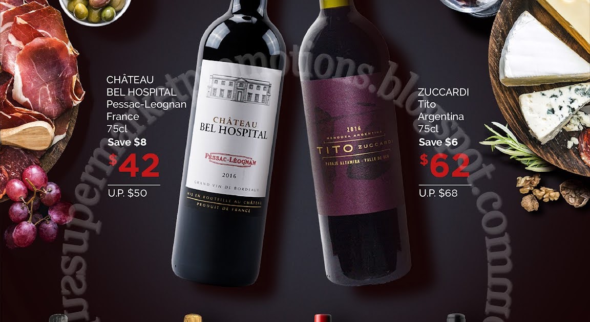 Cold Storage Wine Promotion 29 July 04 August 2021 Supermarket