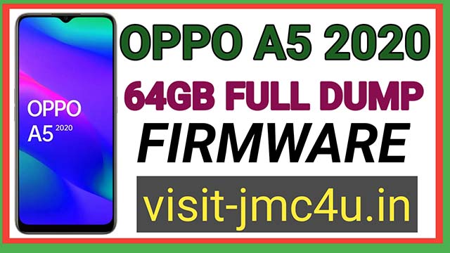 Oppo A5 2020 { CPH-1931 } Full Dump File 100 % work