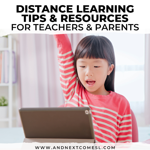 Tips & resources for teaching online whether it's remote learning as a teacher or remote therapy as a speech therapist