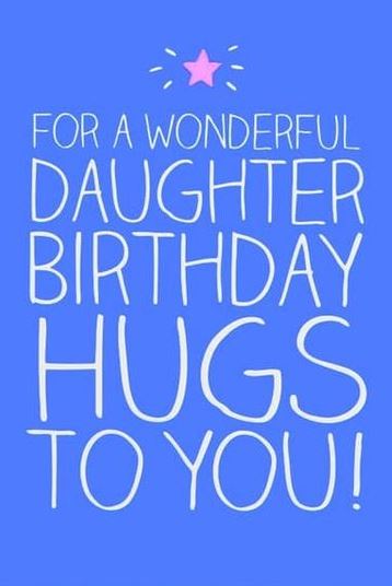 Happy Birthday Wishes For Daughter