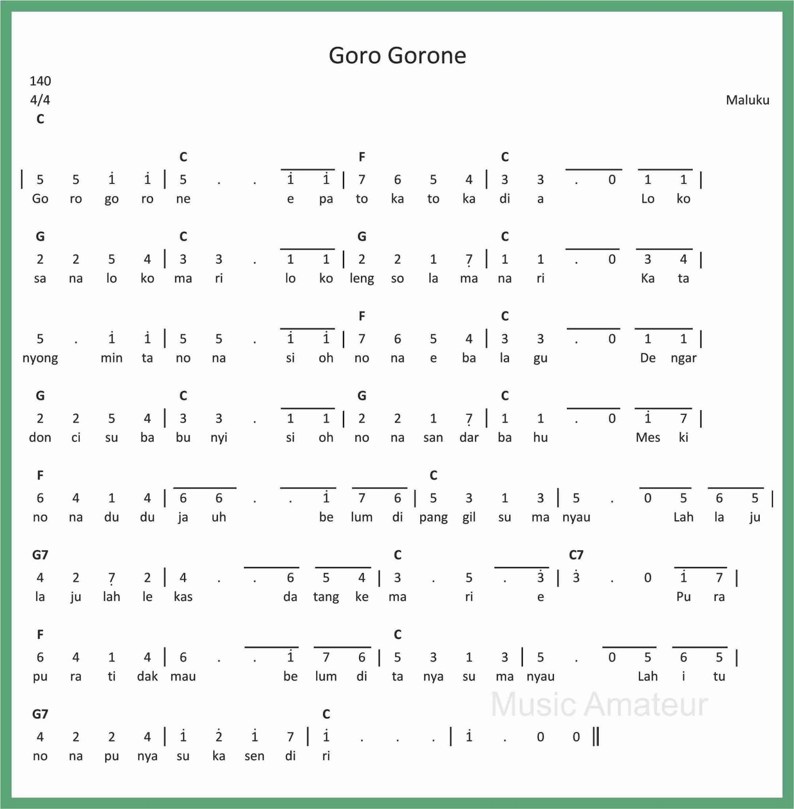 Not Pianika Sabilulungan Dunia Belajar