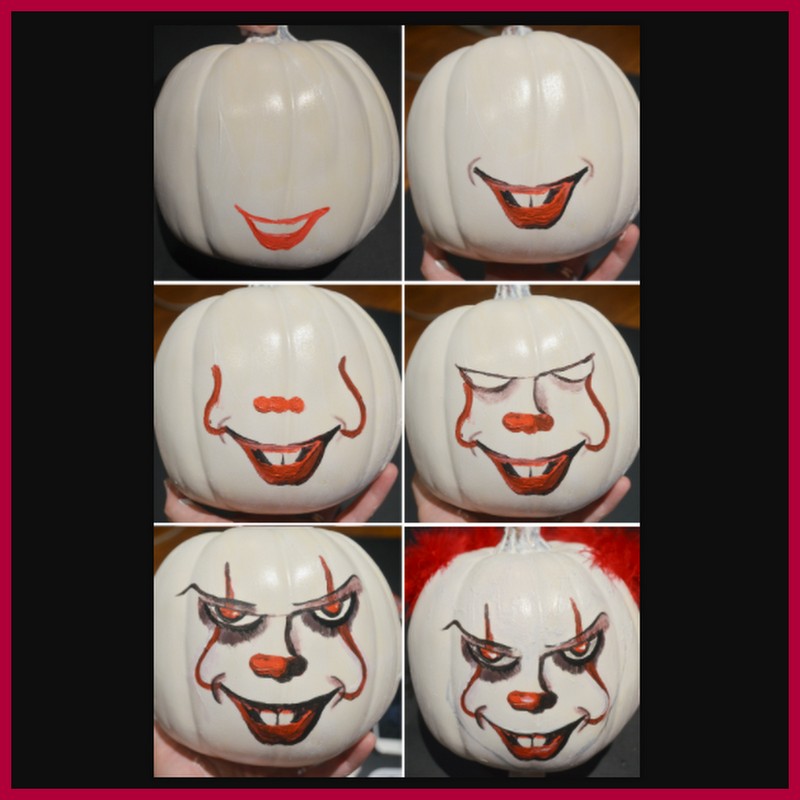 DIY And Household Tips: How To Paint Your Own Pennywise Pumpkin