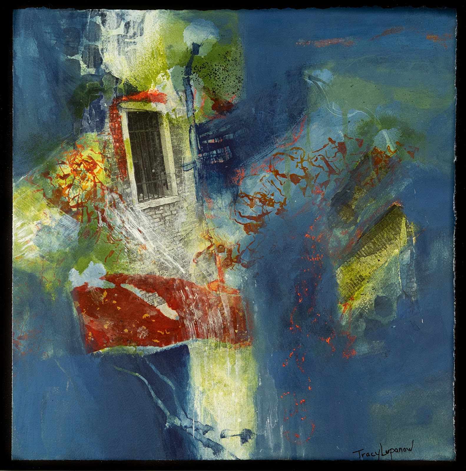 Mixed Media Artists International Mixed Media Collage, Abstract