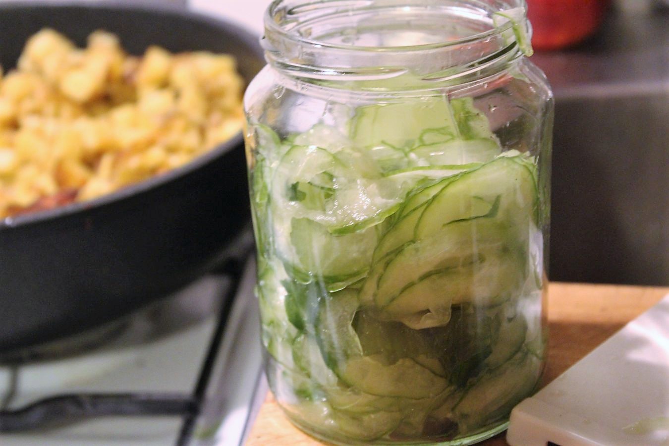 Gurkensalat schnell einkochen – glatzkoch.de