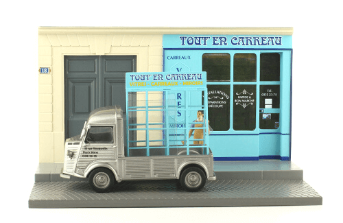 les plus beaux véhicules utilitaires, citroën type h 1:43 El vidriero
