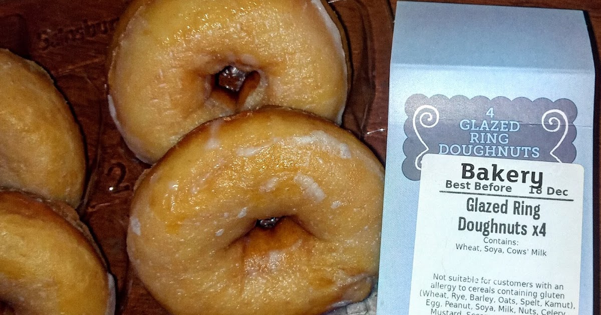 Supersupergirl's Food Reviews [Review] Sainsbury's Glazed ring doughnuts