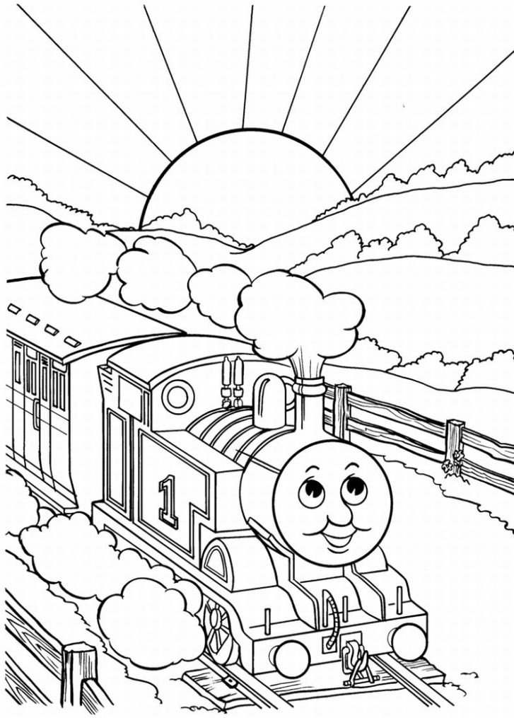 Thomas The Tank Engine Coloring Pages Team Colors Thomas The Tank Engine Coloring Pages Team Colors