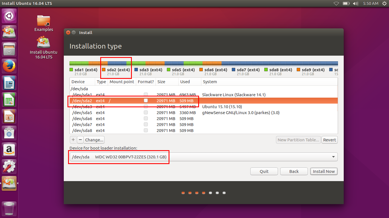 how to reformat hard drive and install ubuntu