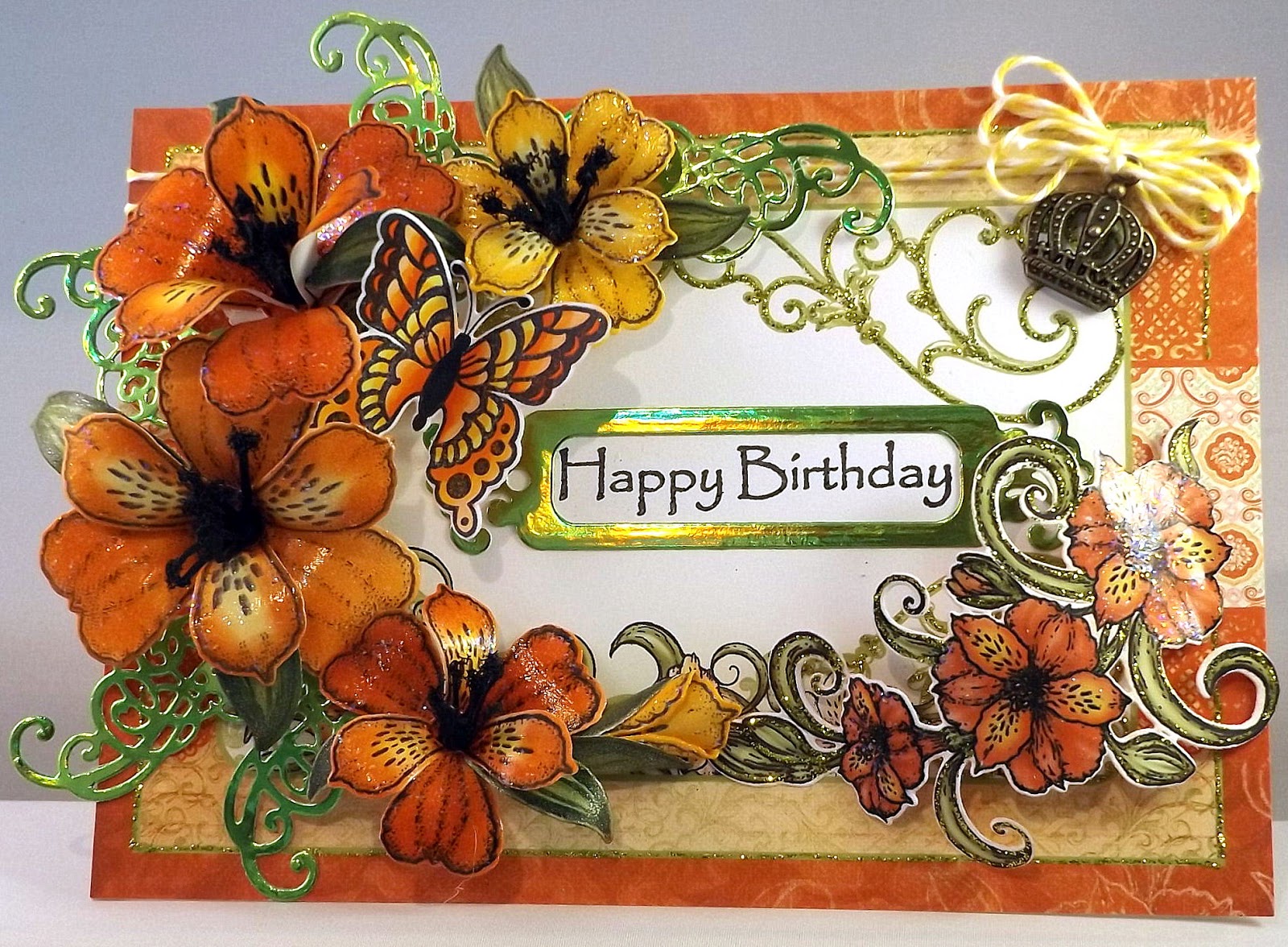 Magic....... resides within Happy Birthday Lilies