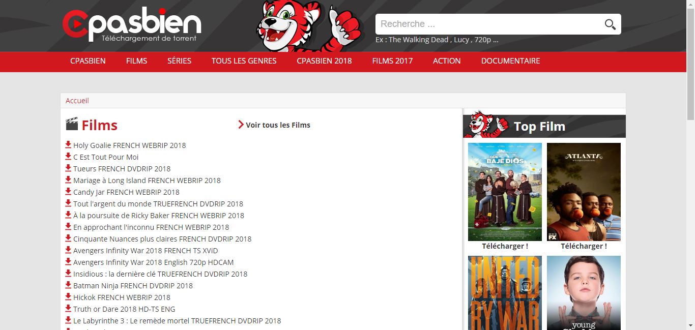 TOP 5 des meilleurs sites de torrents pour télécharger vos films et séries