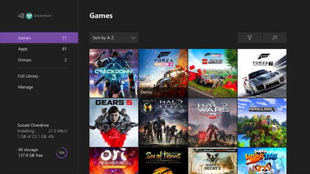 تحديث جهاز Xbox One الجديد يغير تماما من واجهة المستخدم 