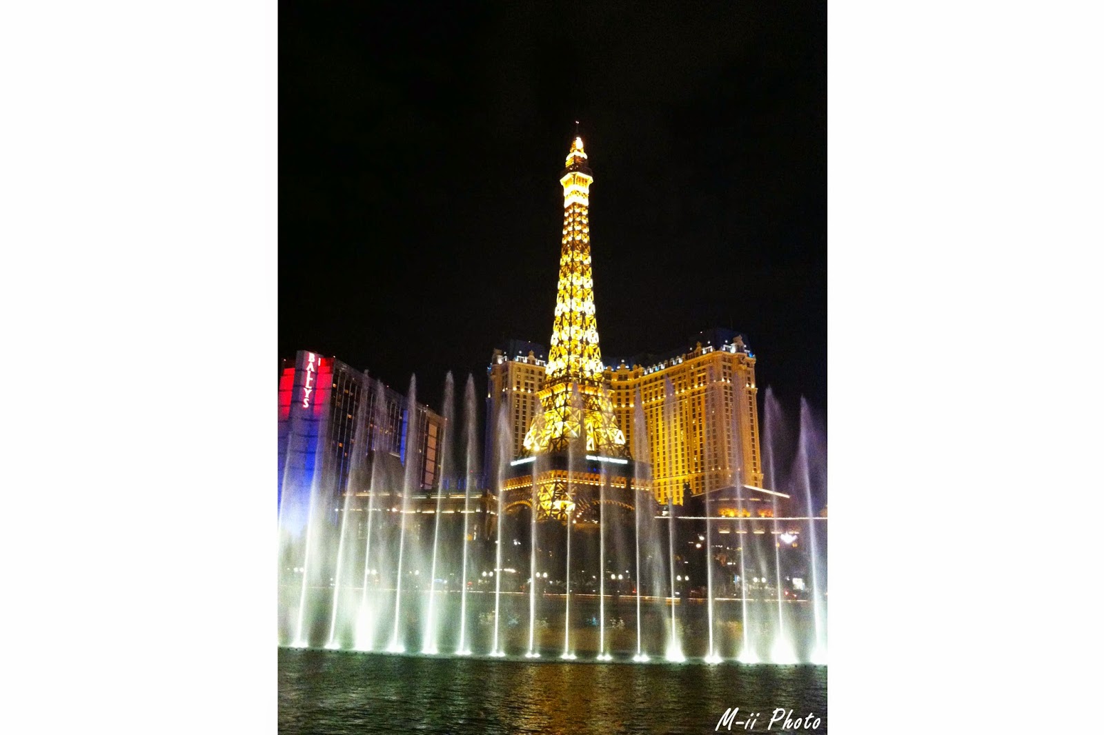 M-ii Photo : Las Vegas Show jets d'eau